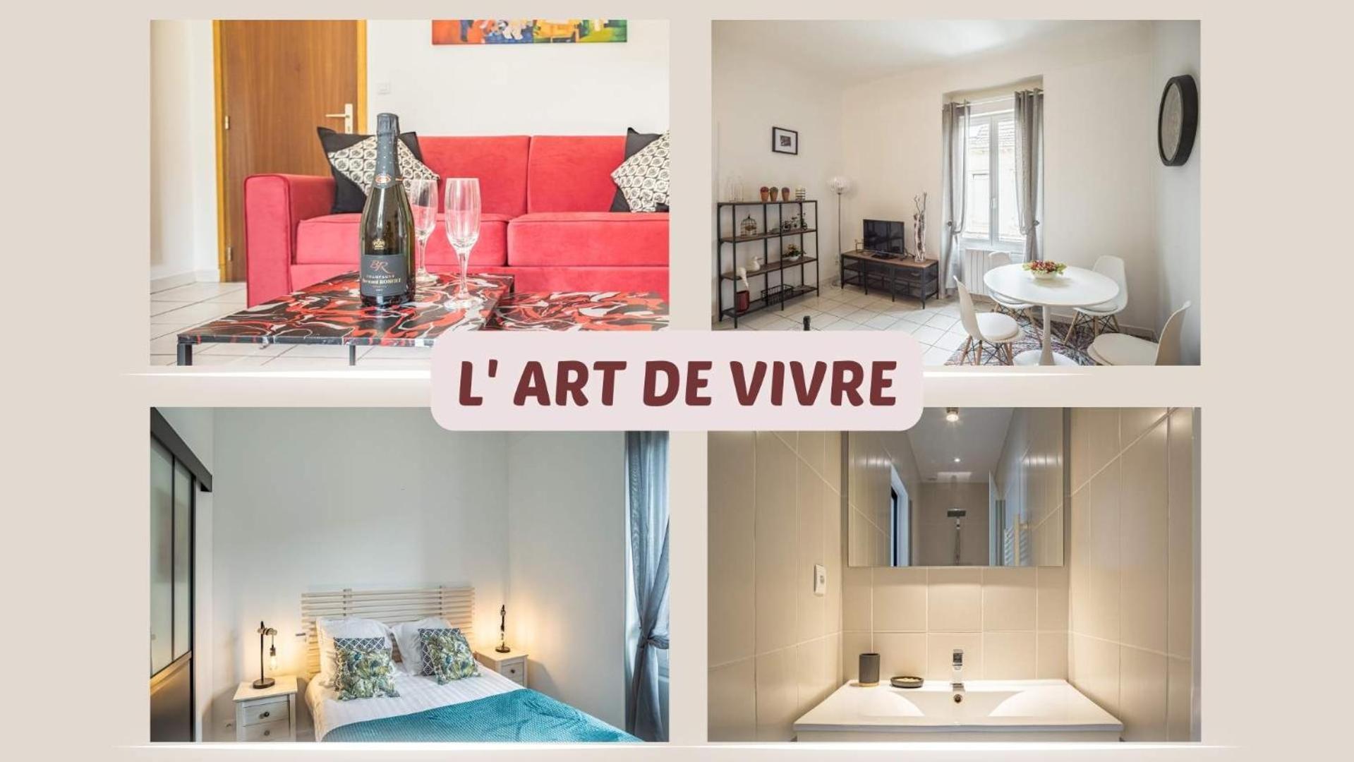 L' Art De Vivre - 3 Min Hypercentre - 4 Personnes Apartment Troyes Exterior photo
